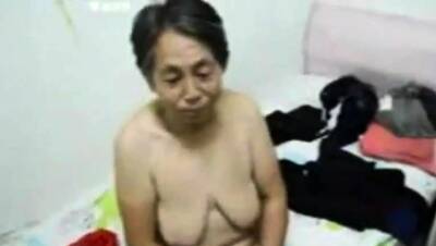 Asian Grandma get dressed after sex - drtuber.com - Japan