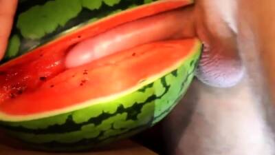 fruit fuck and self swallow - the best comes after cumming - drtuber.com