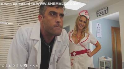 Kayleigh Coxx - Who Wants To Play Doctor? Trans Nurse Rammed & Sucks With Kayleigh Coxx - shemalez.com