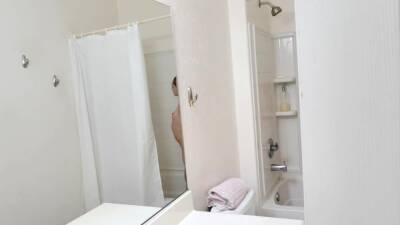 Fucking hot stepsis inside the bathroom - drtuber.com