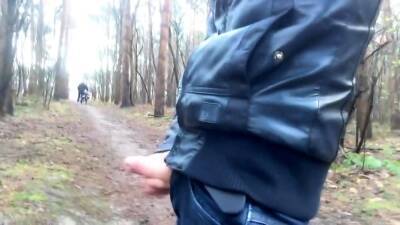 Cock masturbation in the forest - surprise! 5 - drtuber.com - Russia
