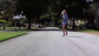 Teen nice ass Alone With A Drone - drtuber.com