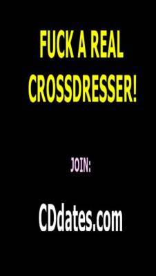 Corssdresser Crossdresser Thick Dildo Play Rabbit ipoyo - ashemaletube.com