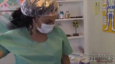 Sasha Strokes - Ebony Dr makes patient pay - ashemaletube.com