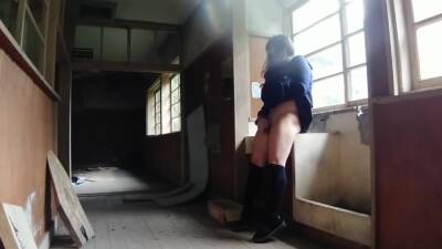 Sex Toy Transgender Honoka Masturbation in an Abandoned - ashemaletube.com