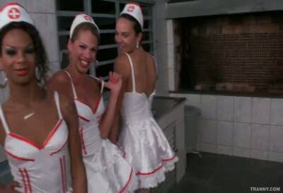 Six Insanely Hot Tranny Nurses Gangbang Patient - affiliates.tubeguild.com