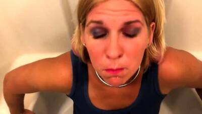 Blonde amateur blowjob POV in public - webmaster.drtuber.com