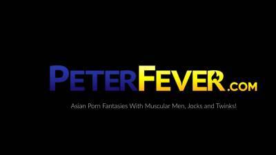PETERFEVER Asian Levy Foxx And Alex Chu Anal Breed In 3some - webmaster.drtuber.com