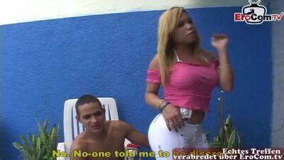 Big ass brasil blonde shemale get anal fuck - hotmovs.com