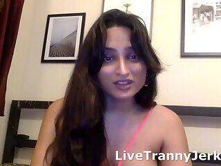 indiantransgirlillinois Transsexual Jerk - ashemaletube.com