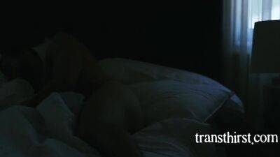 Eva Maxim - Eva Maxim - Daddy Play With Teen Tranny When Her Mommy Away - hotmovs.com