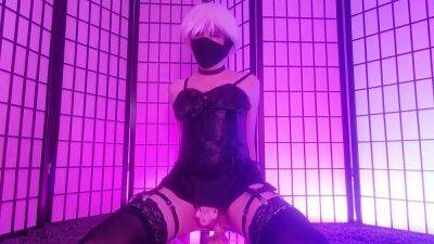 Chastity Femboy Rides A Dildo After Week Of Denial - shemalez.com