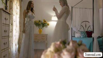 Lianna Lawson And Skylar Snow In Shemale Bride Fucks Her Busty Bridesmaid 10 Min - hotmovs.com