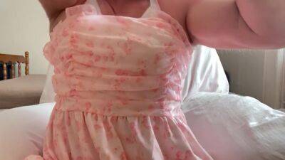 Sissy Cd Milf Rileydix In Her Dress Teasing That Cum Out With Her Big Sexy Ass! - shemalez.com