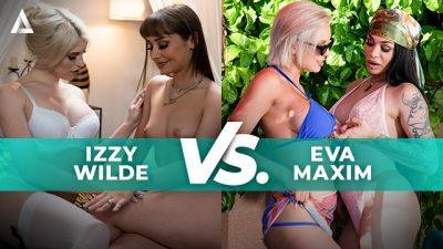 Eva Maxim - Izzy Wilde - Kenzie Taylor - TRANSFIXED - TRANS BABE BATTLE! Izzy Wilde VS Eva Maxim - pornhub.com
